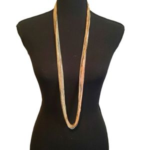 Multi strand necklace